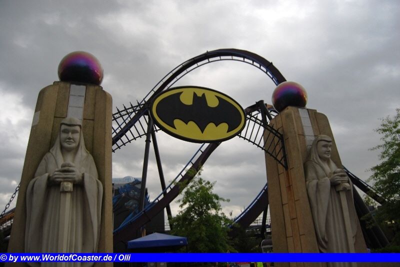 Batman the Ride @ Six Flags New England